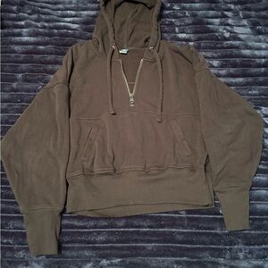 Old Navy Black Zipper Hoodie